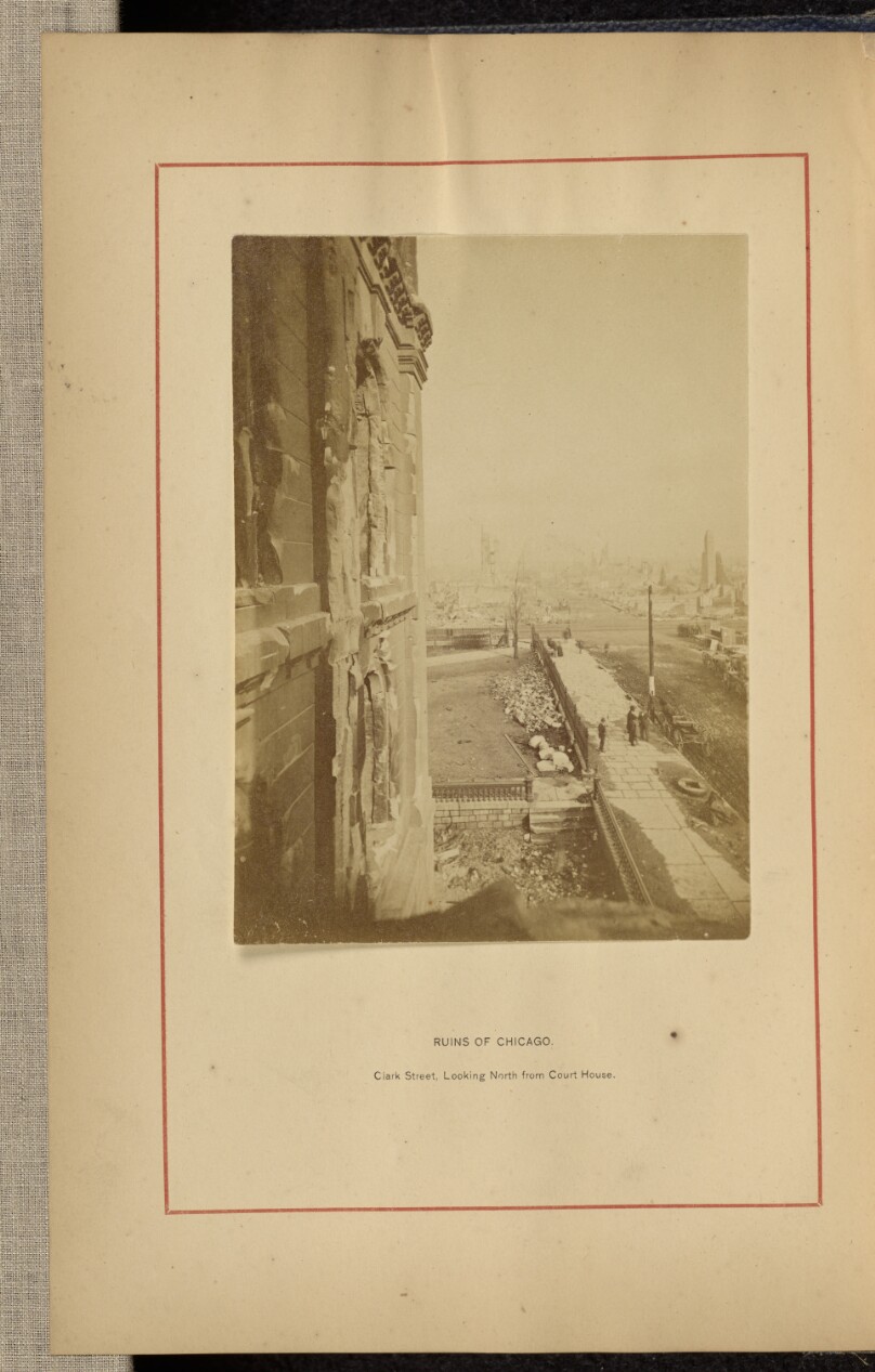 Clark Street, Looking North from Court House.
