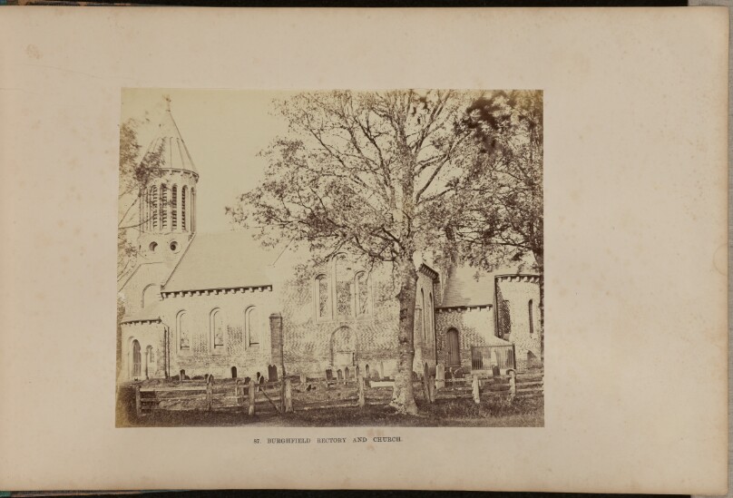 Burghfield Rectory and Church