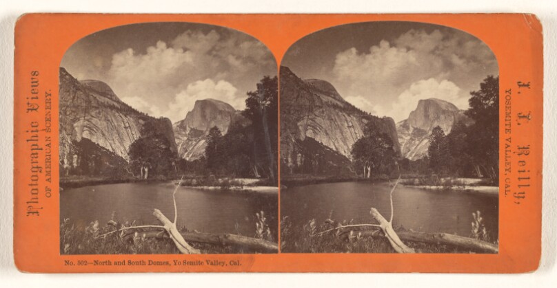 North and South Domes, Yo Semite Valley, Cal.