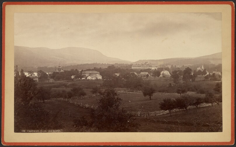 Caldwell, from the north.