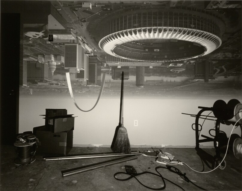 Camera Obscura: View of St. Louis Looking East in Building under Construction