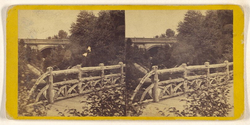 Rustic Bridge, near the 8th Avenue.