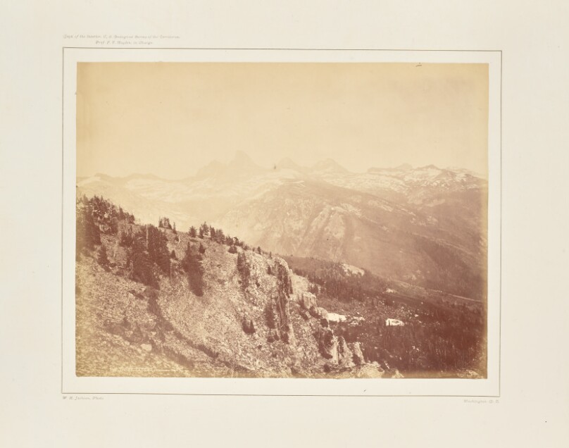 Panoramic View of The Téton Range