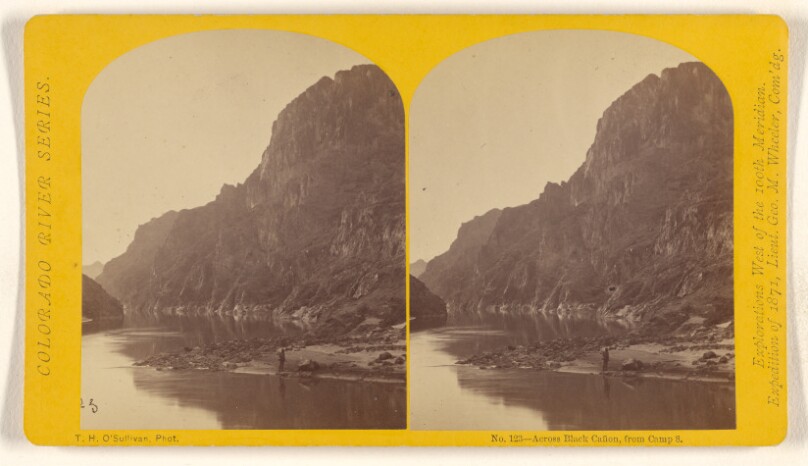Across Black Canon, from Camp 8.