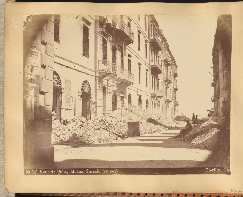 Le Mont-de-Piété, Maison Sursock (ruines)