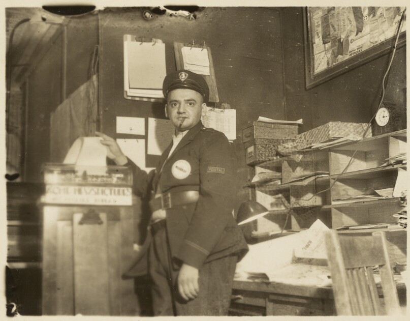 Weegee at Acme Newspictures, Hollywood, California