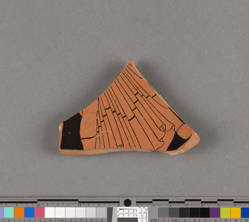 Attic Red-Figure Plate Fragment