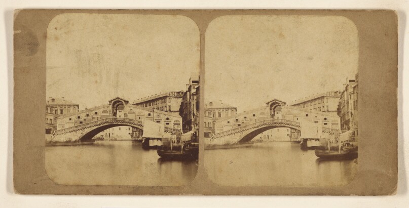 Bridge of the Rialto. - Venice
