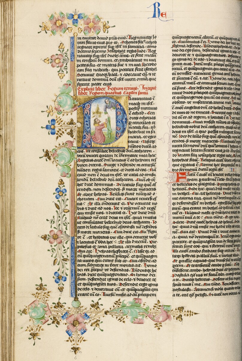 Initial P: Elisha Holding Elijah's Cloak