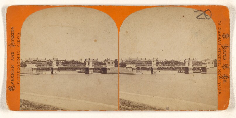 [Bridge on the Public Garden. Boston, Mass.]