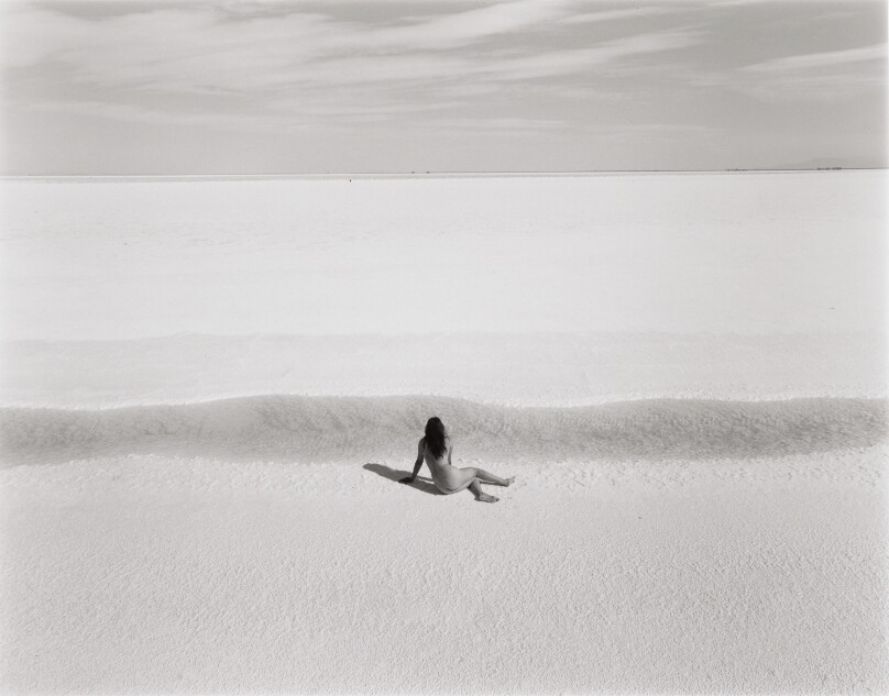 Self-Portrait at Salt Flats