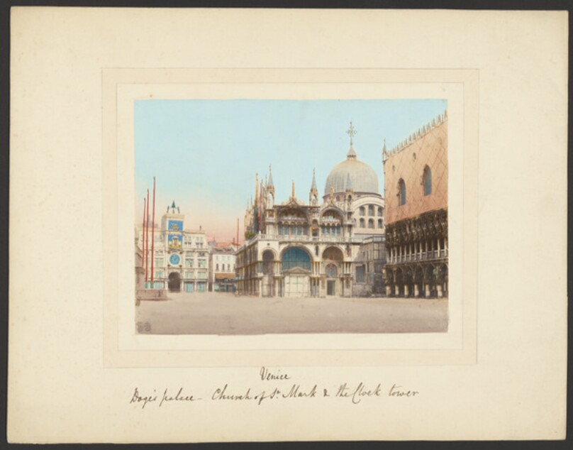 [Venice: St. Mark's Basilica and Clock Tower]