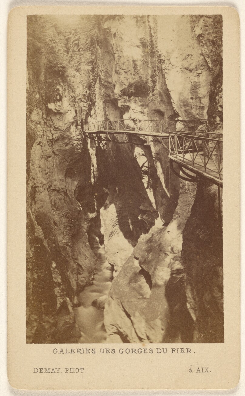 Galeries des Gorges du Fier.