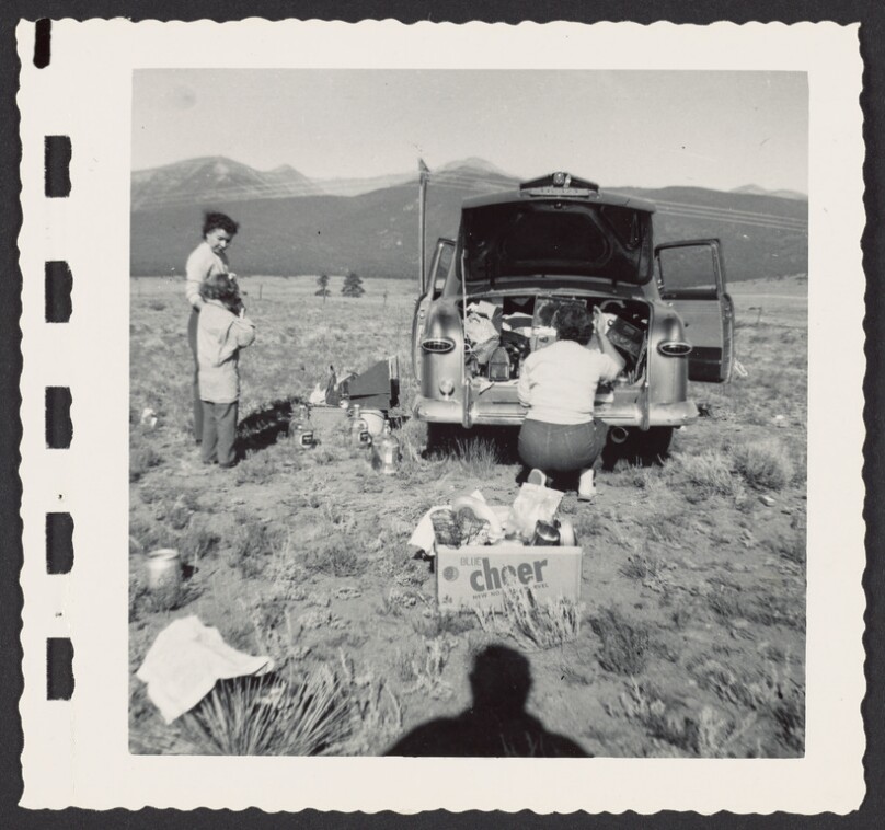 [Camping near Buena Vista, Colorado]