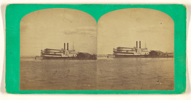 New Royal Mail Steamer "Quebec," Lying at Company's Wharf, Montreal.
