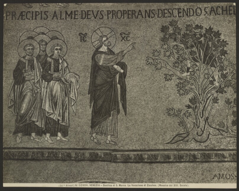 The Calling of Zacchaeus, St. Mark's Basilica, Venice