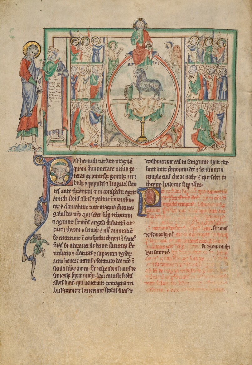 The Adoration of the Lord and of the Lamb by the Chosen