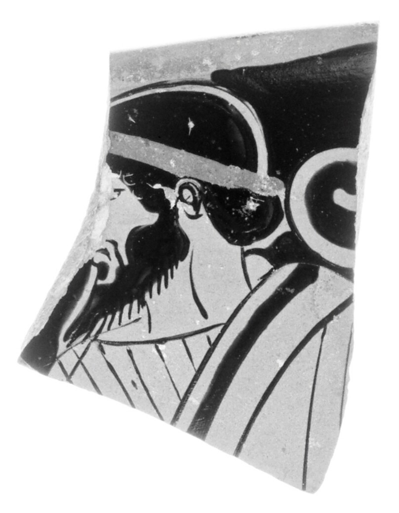 Attic Red-Figure Cup Fragment