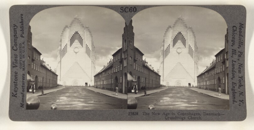 The New Age in Copenhagen, Denmark - Grundtvigs Church.