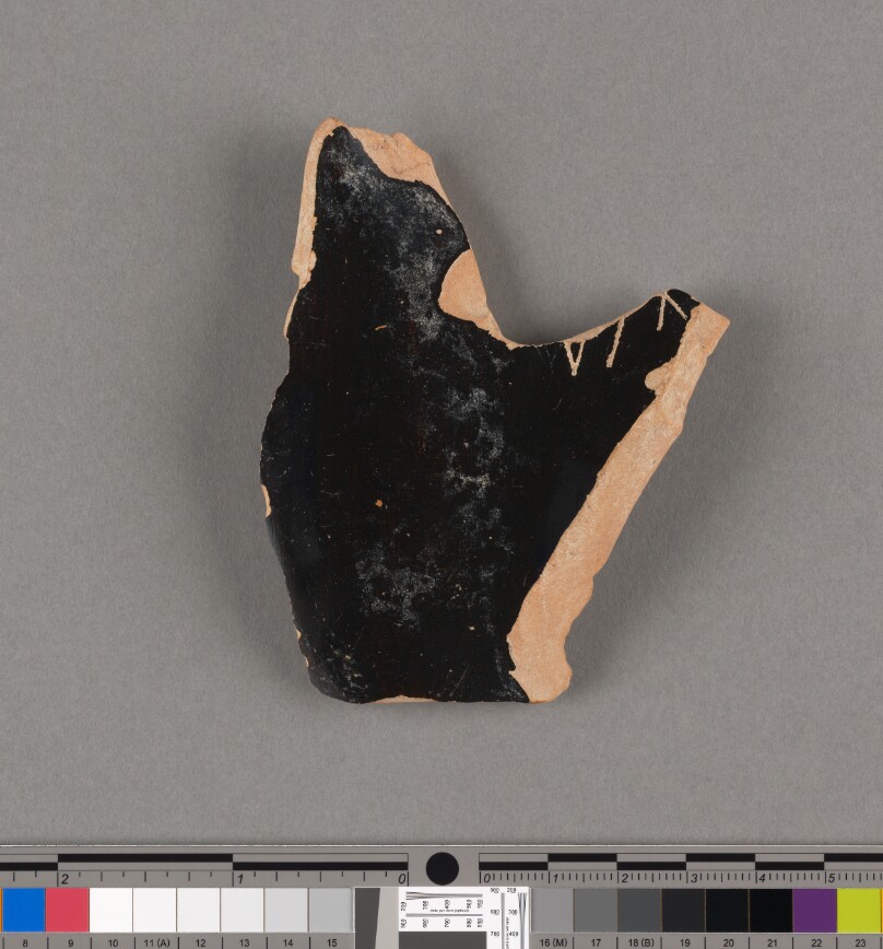 Attic Red-Figure Astragalos Fragment