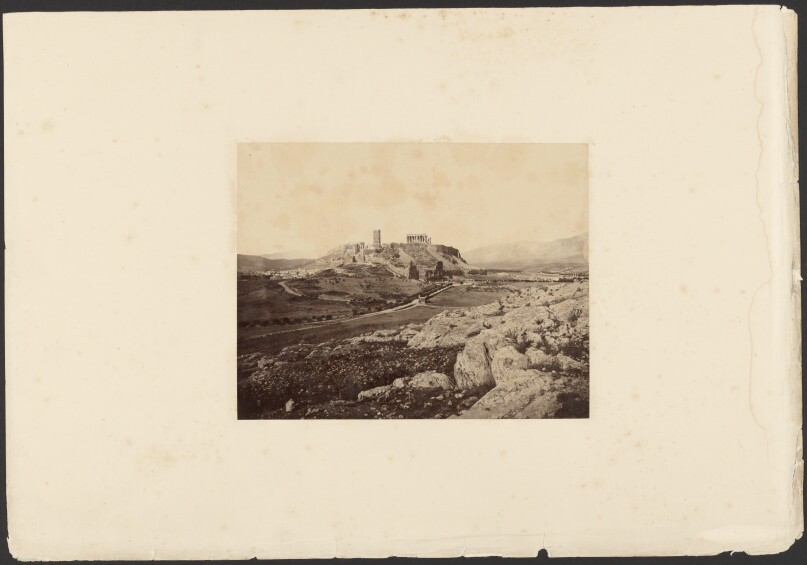 View of the Acropolis from the Musaeum Hill.