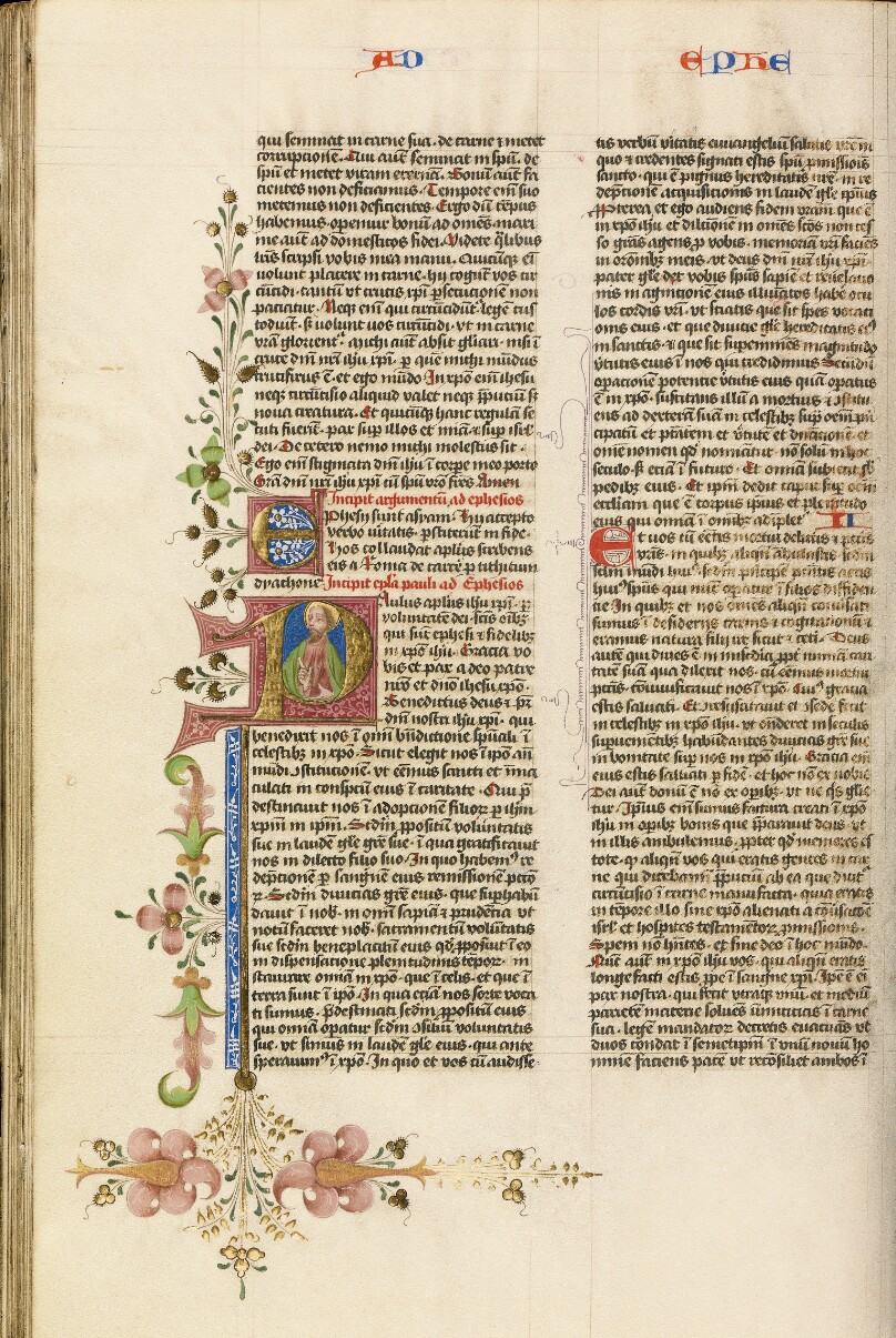 Initial P: Saint Paul