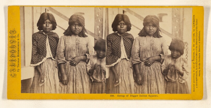 Group of Digger Indian Squaws.