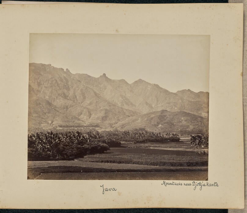 Java. Mountains near Djokjakarta