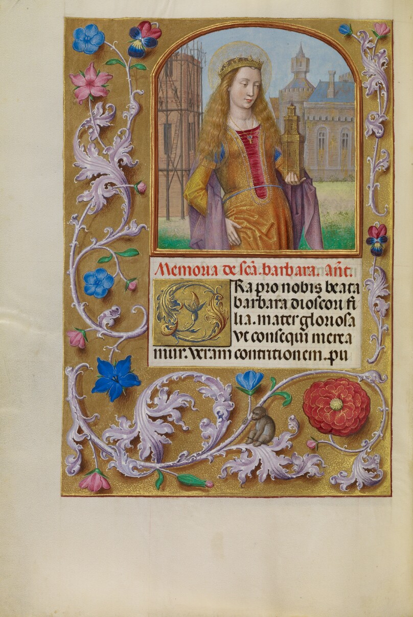 Saint Barbara with a Tower