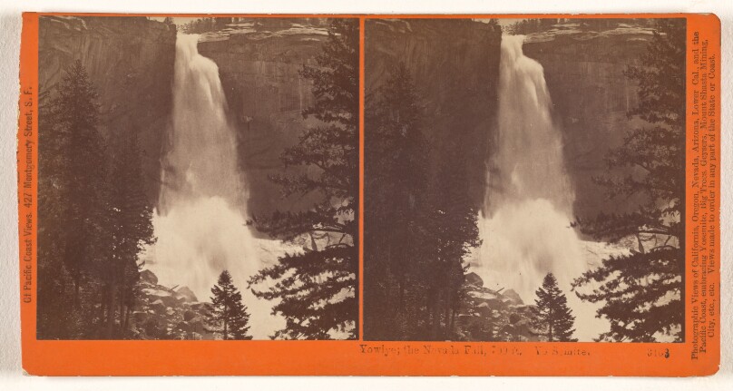 Yowiye; the Nevada Fall, 700 ft. Yo Semite.