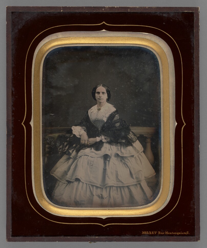 [Portrait of Woman in Fancy Dress]