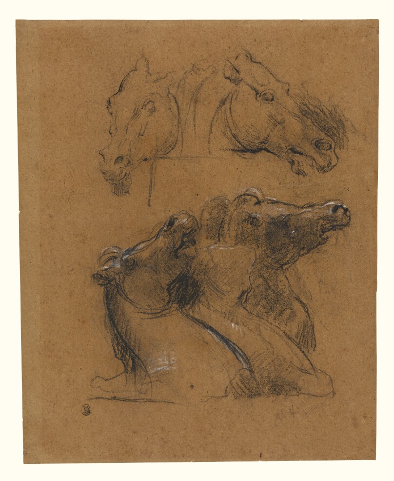 Studies of Horses (after the Elgin marbles)