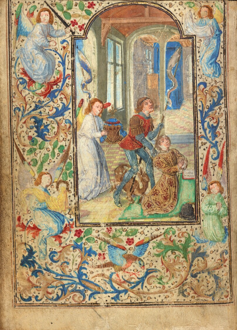 Charles the Bold Presented by Saint George