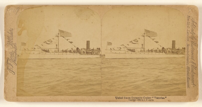United States Dynamite Cruiser "Vesuvius."