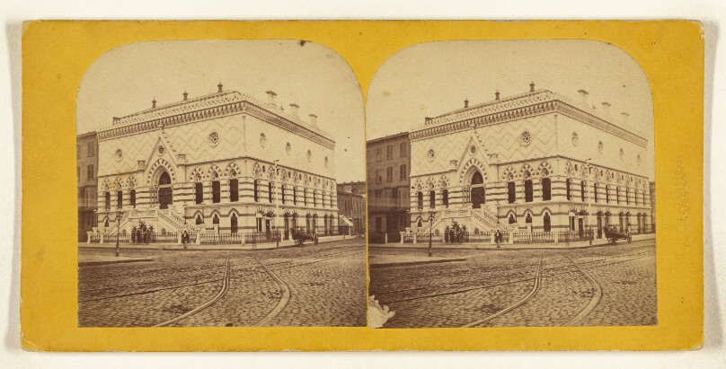 [Academy of Design, New York City, corner of 23rd Street and Fourth Avenue]