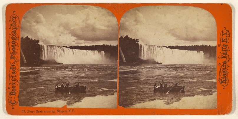 Ferry Boats crossing Niagara N.Y.