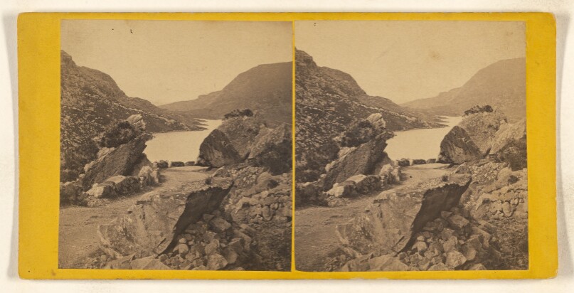 View in the Gap of Dunloe. - The Turnpike. [Killarney, Ireland]