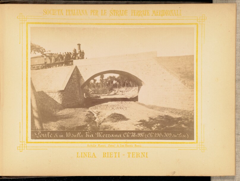 Ponte di metri 10 sulla Via Mezzana chilometro 38 + 997 (chilometro 190 + 309 da Pescara)