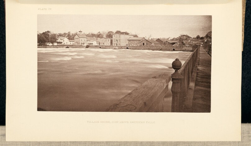 The Village Shore, just above the American Falls