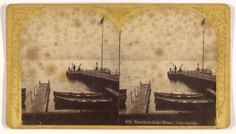 East from Lake House, Lake George.