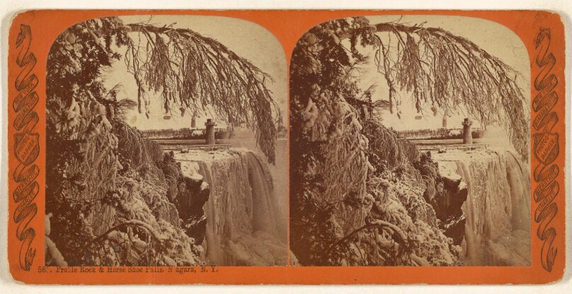 Profile Rock & Horse Shoe Falls, Niagara N.Y.