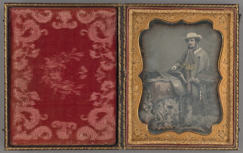[Portrait of a Man with a Saddle]