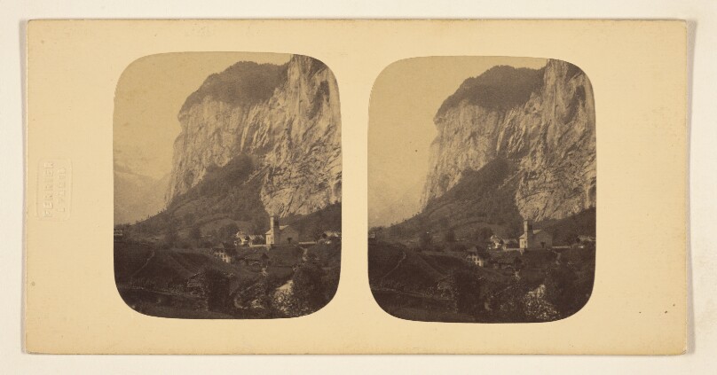 Chute du Stanbach, pres Lauterbrunn. (Suisse)