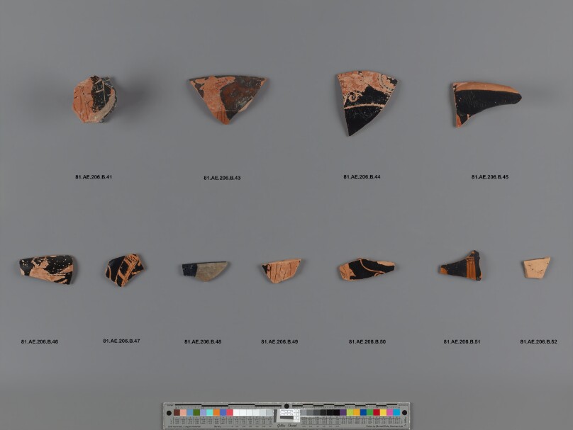 Attic Red-Figure Kylix Fragment