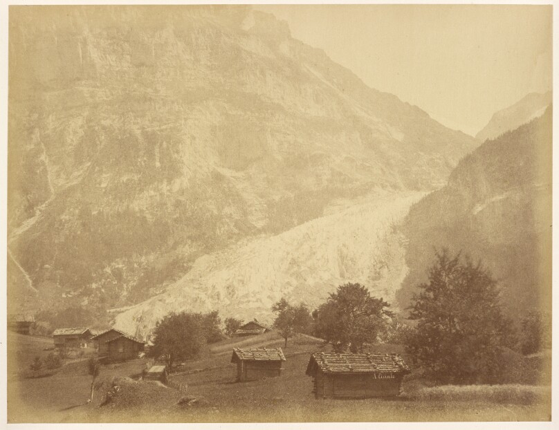 Glacier Inférieur de Grindelwald et Route de la Boenisseg sur la Mettenberg