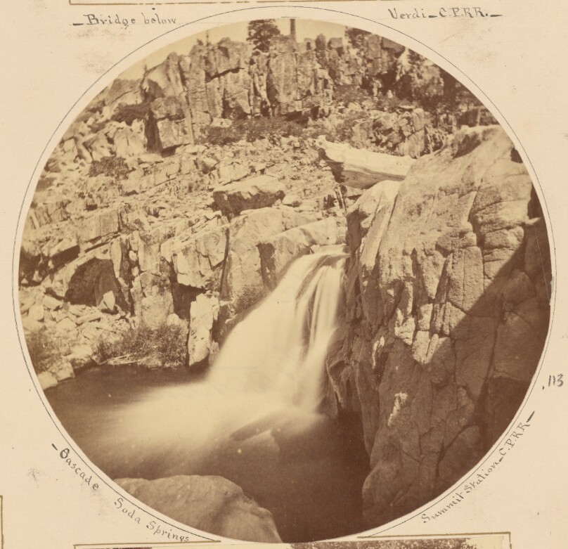 Cascade Soda Springs Summit Station, C.P.R.R.
