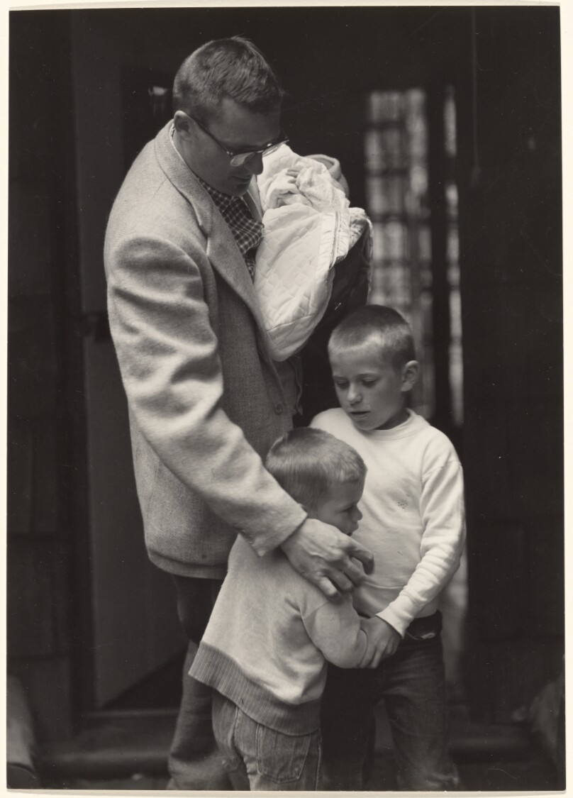John Dixon, daughter Lisa, sons Gregor and Andrew, Berkeley, California / Third Born