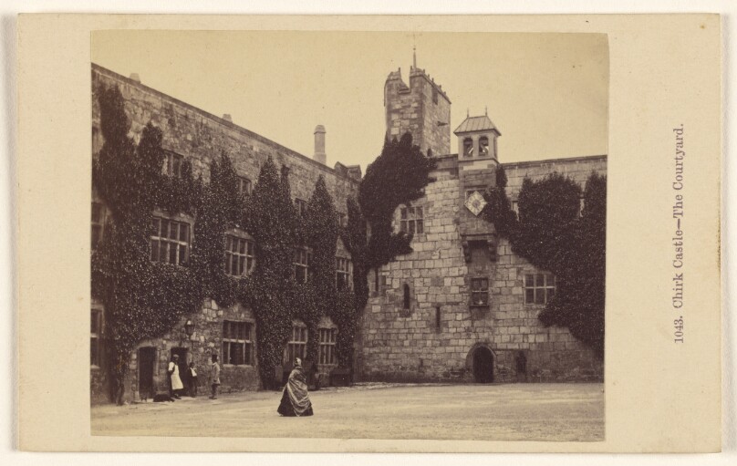 Chirk Castle - The Courtyard.