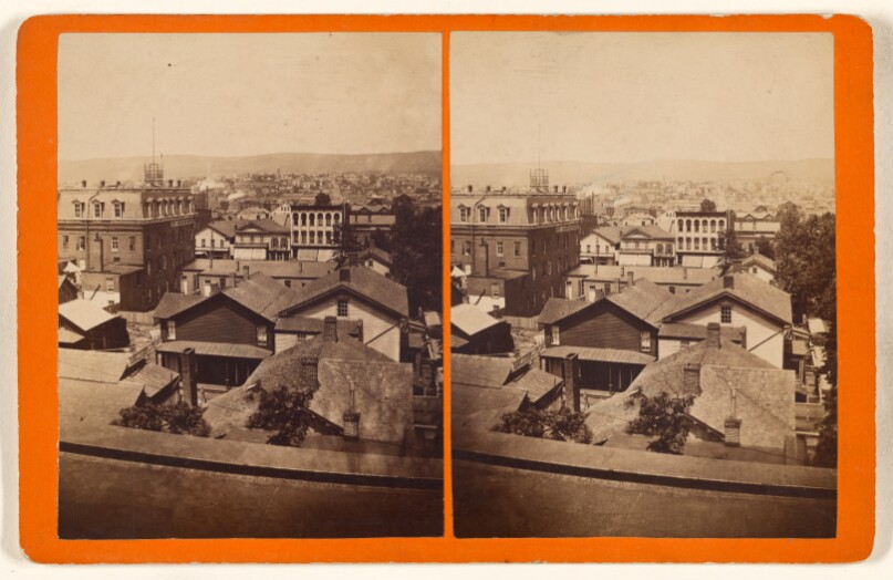 Hyde Park and lower Scranton, seen from the Forest House. [Scranton, Pa.]
