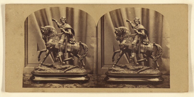 Clovis, From a Finely-Executed Equestrian Statue in Bronze.